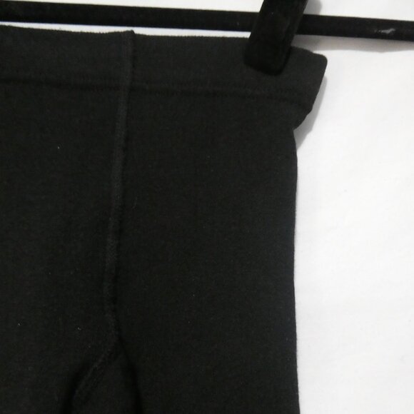 Source Unknown | 9 inch waist measured | Stretchy Girls Black Leggings - Picture 5 of 16
